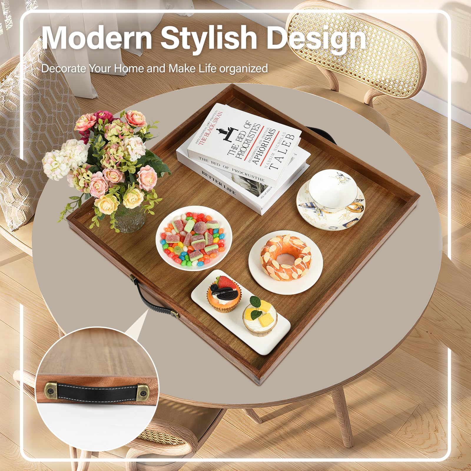 Joy&Grace natural grain texture lends warmth and character to any setting