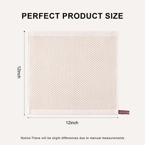 Joybest absorbent dish rags provide fast drying for counters, pans, and utensils.