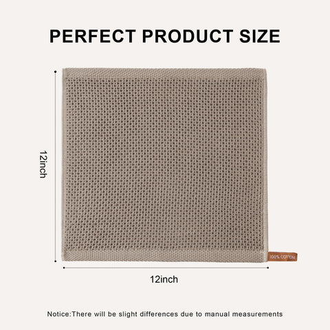 Joybest quick-dry absorbent dishcloths 12x12 for fast drying in coffee kitchen.