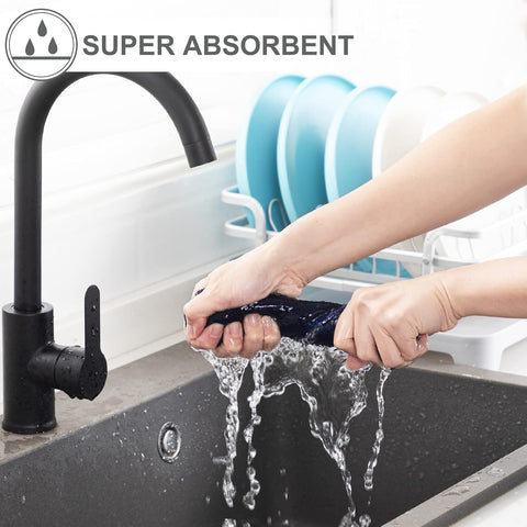 Joybest fast-drying kitchen rags, ideal for drying dishes.