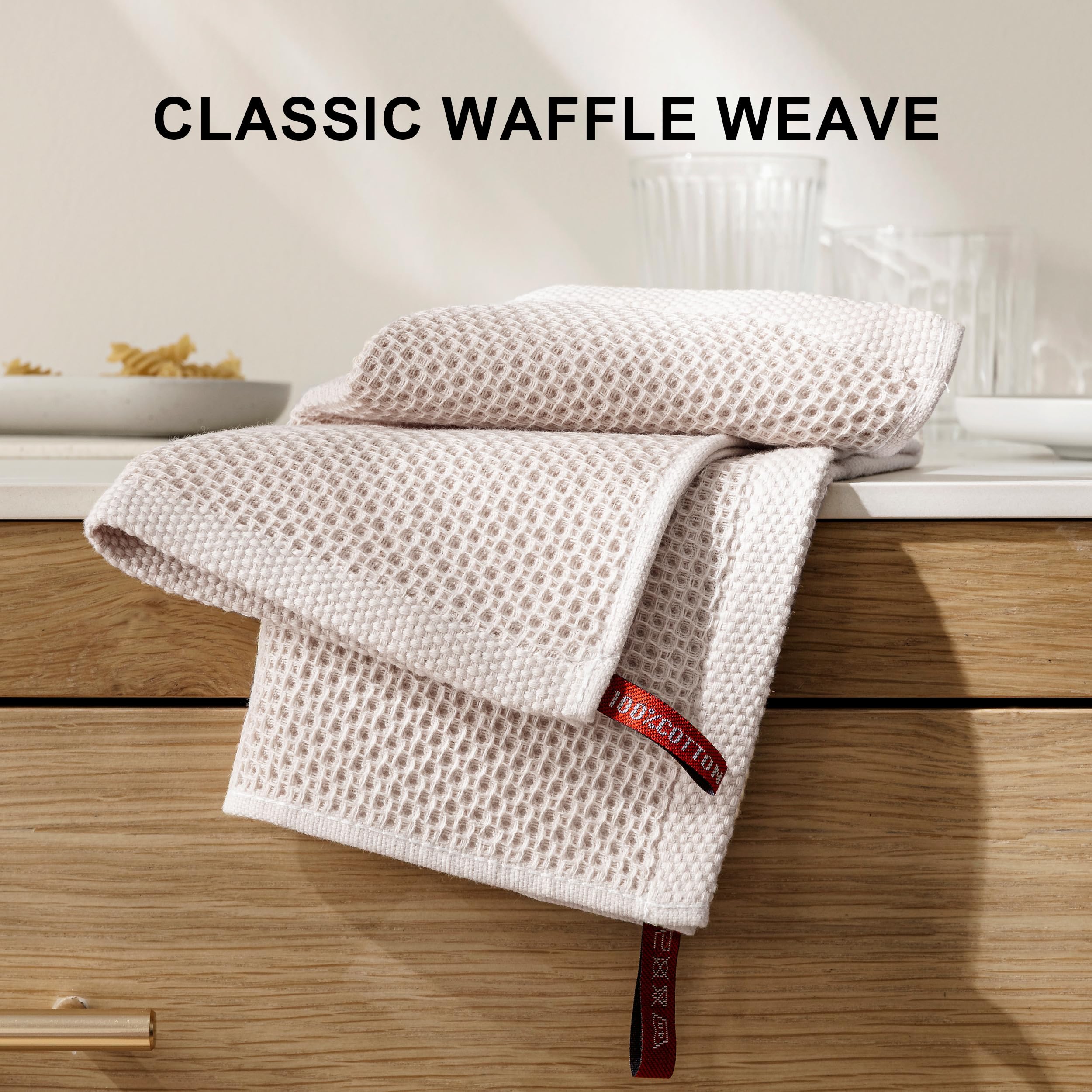 Joybest multi-use towels tackle spills, drying, and light scrubbing.