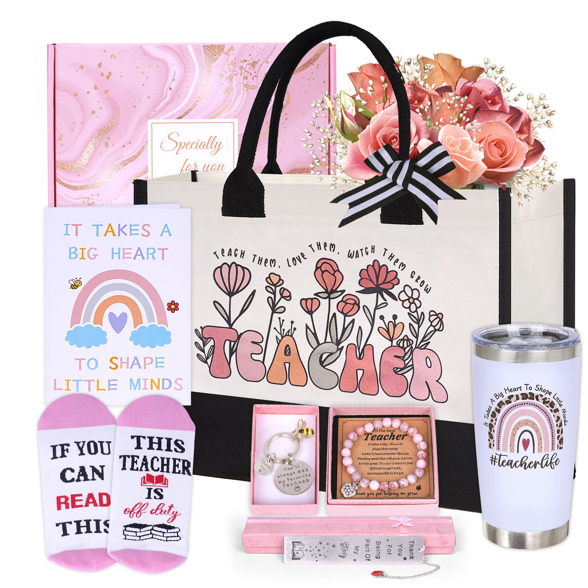 Joybuty teacher gifts basket—complete set ready for a thoughtful classroom surprise.