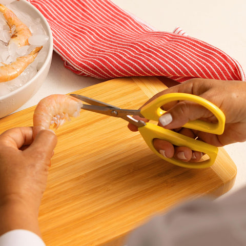Joyce Chen Unlimited scissors in kitchen use for versatile prep.