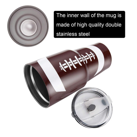 Joyclub 30oz tumbler fits car cup holders for easy travel.