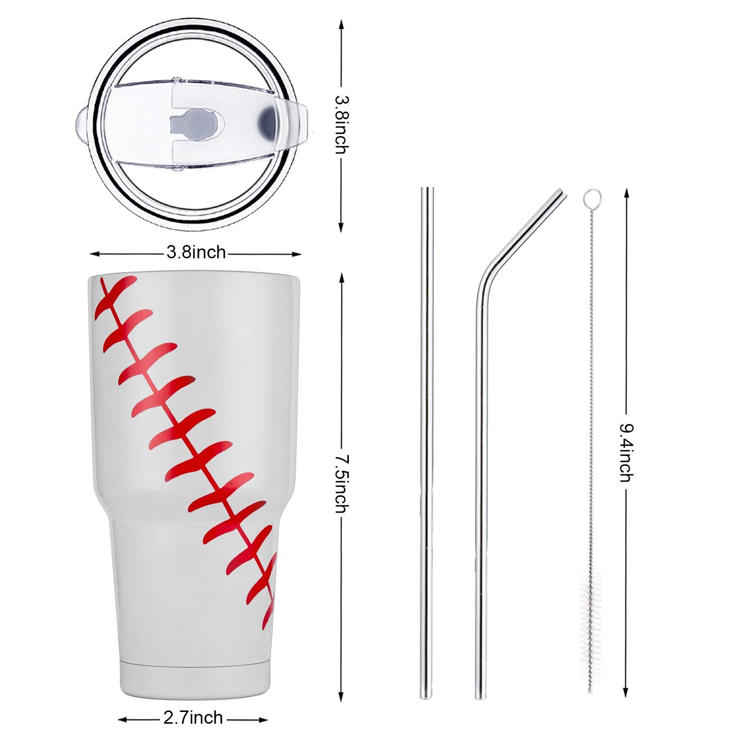 Joyclub 30oz tumbler stainless steel 304-18-8 for durable everyday use