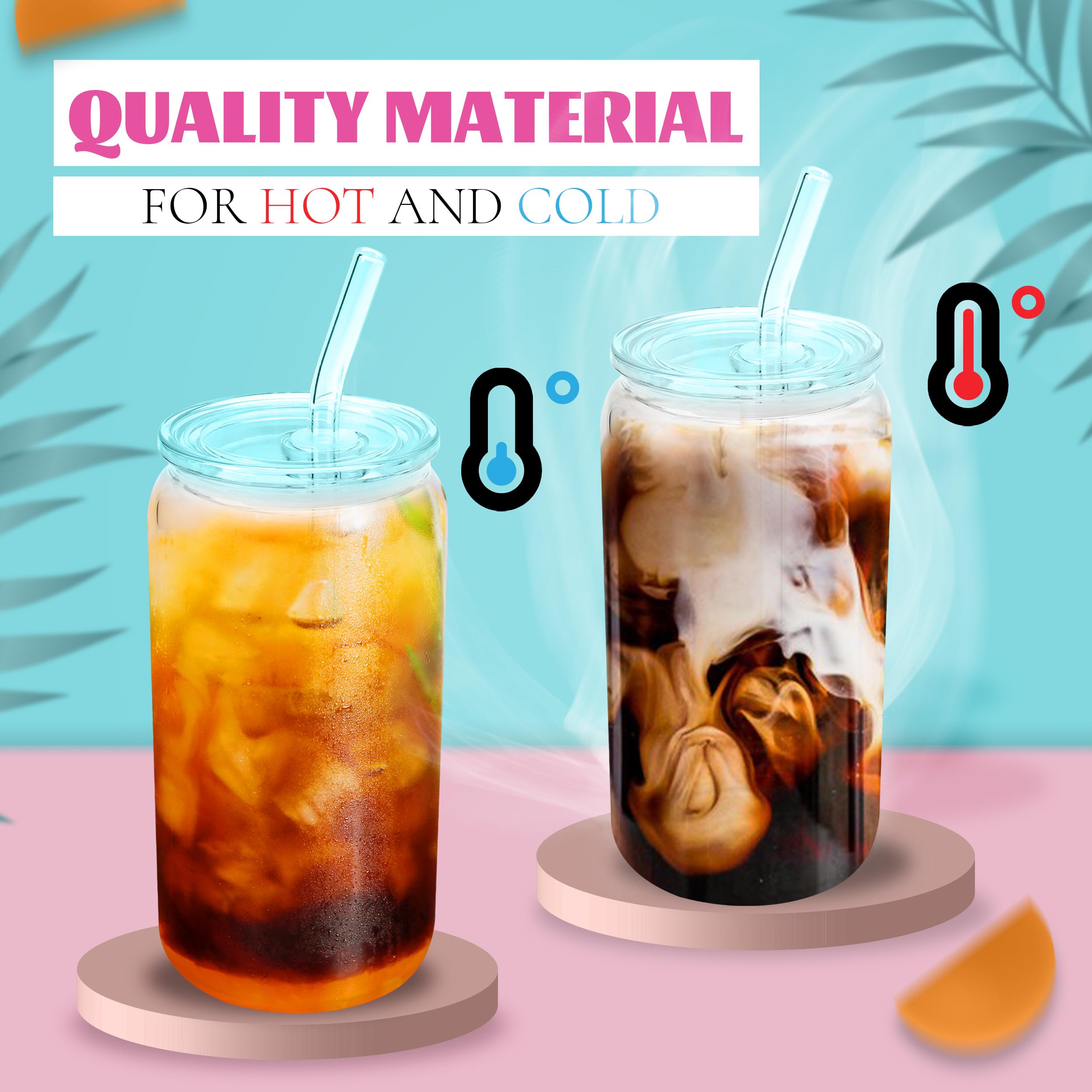 Joyclub colorful acrylic lids enhance aesthetics and beverage presentation.