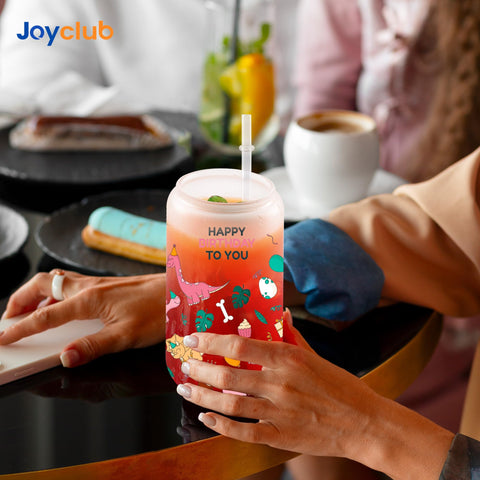 Joyclub heat-resistant glass withstands temperature changes for versatile beverage options.