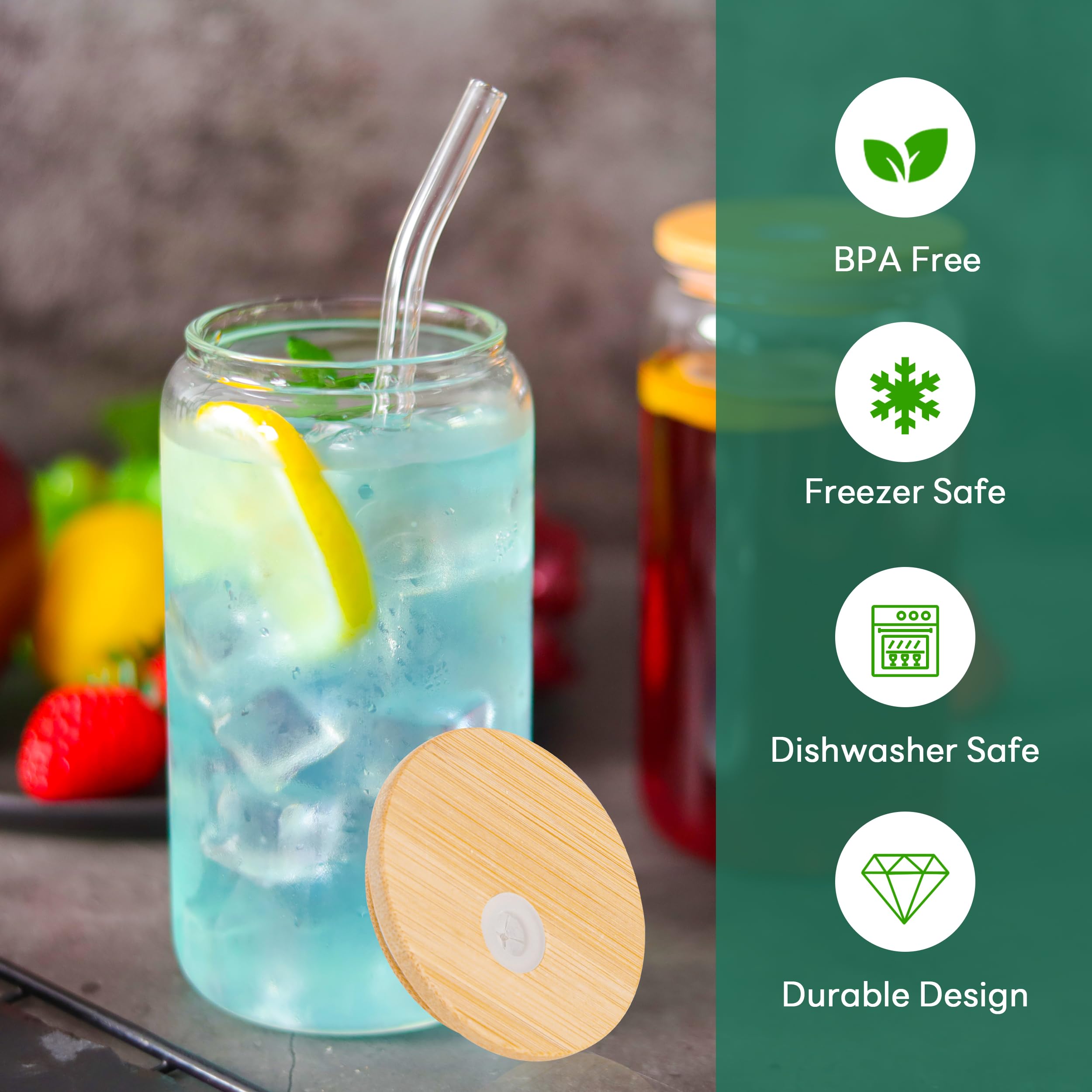 Joyclub 12-pack is dishwasher-safe, simplifying cleanup after events.