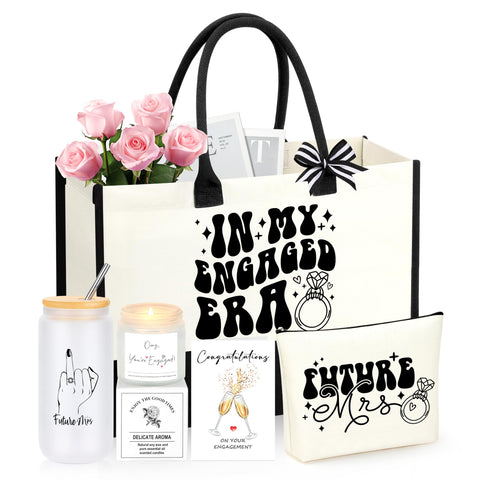 JoycuFF engagement tote bag, stylish everyday carry and gift component