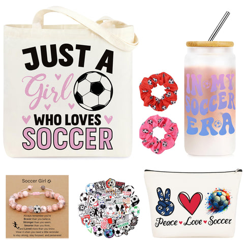 JoycuFF soccer gift set contents perfect for on-field games and sidelines cheering