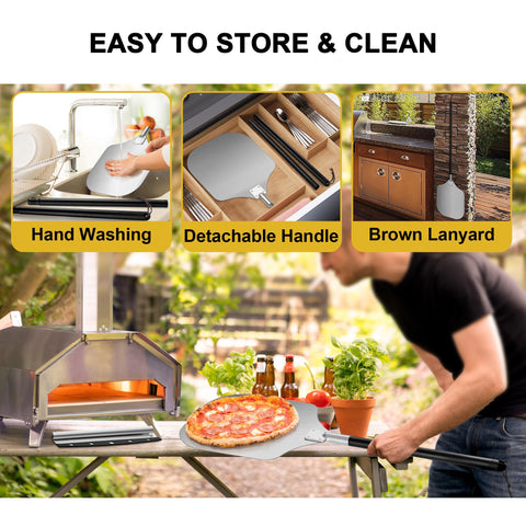 Joyfair smooth-release surface for effortless food release.