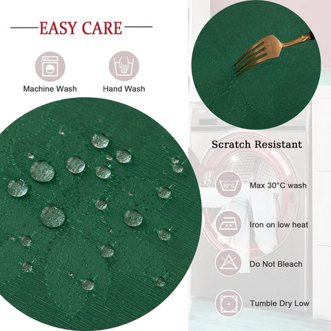 Joyfol Day waterproof surface helps protect your table during meals and gatherings.