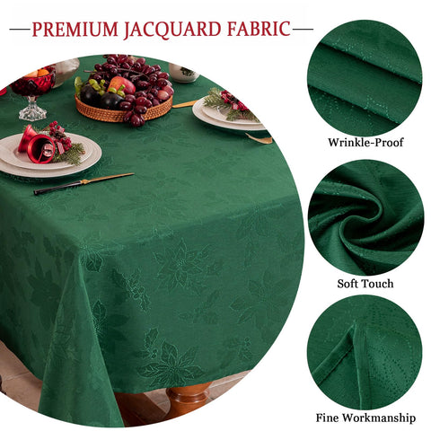 Joyfol Day winter floral design adds festive charm to holiday table decor.