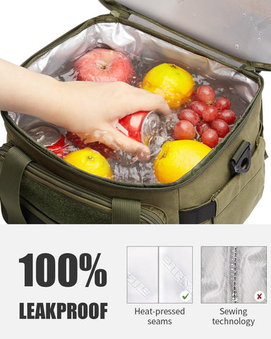 JOYHILL lunch box strap demonstrates secure, comfortable carry during commutes.