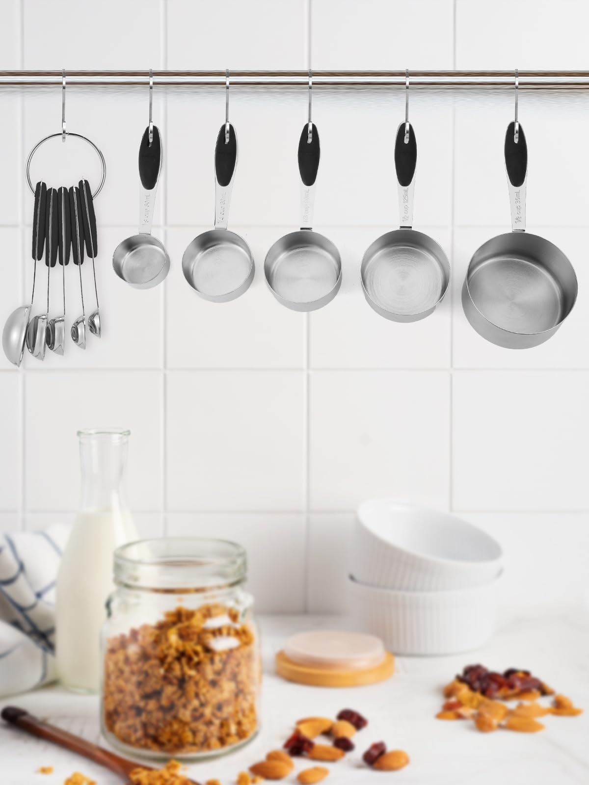 JOYHILL BPA-free silicone handles offer slip-resistant grip