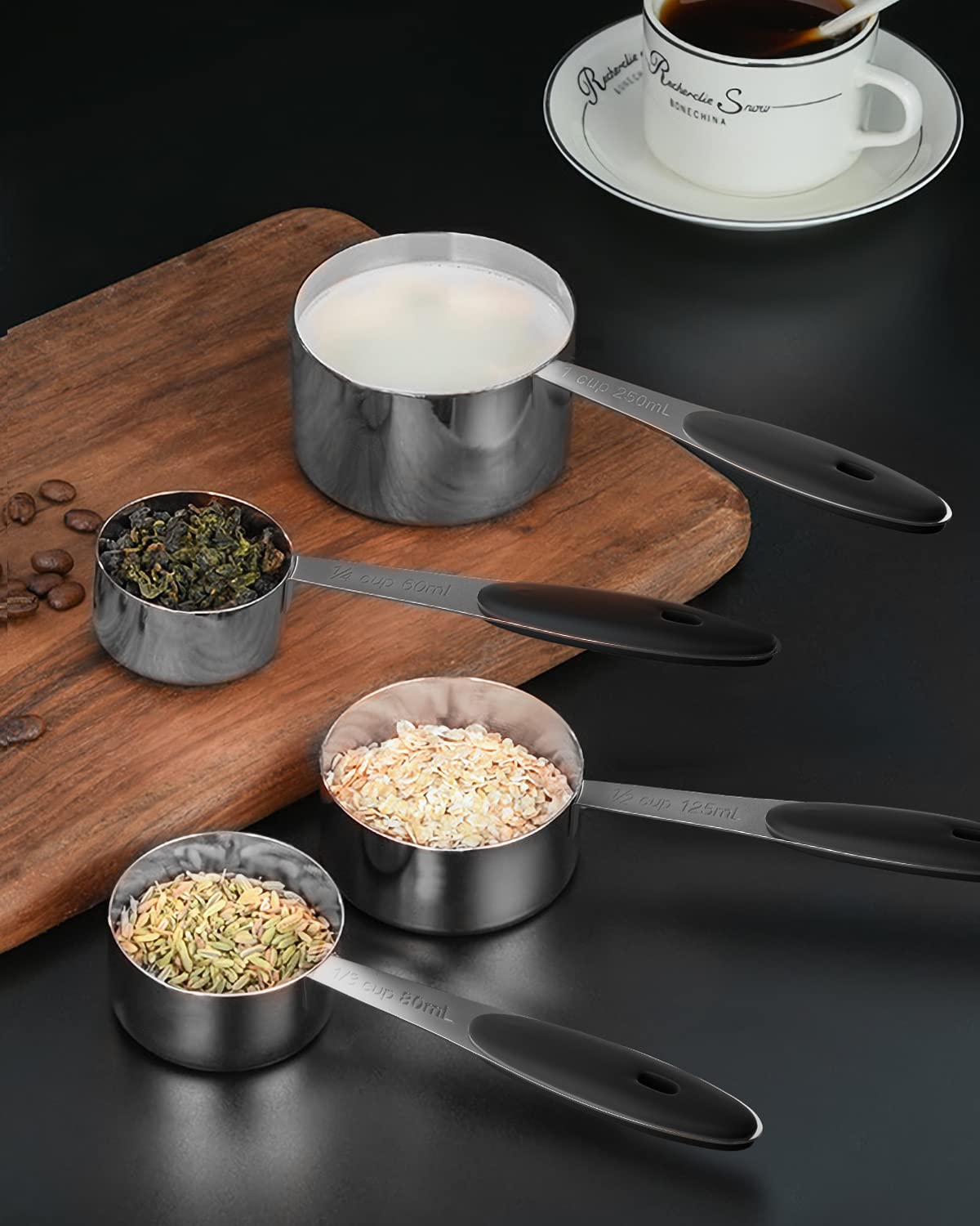 JOYHILL wall-hanging display option adds kitchen style