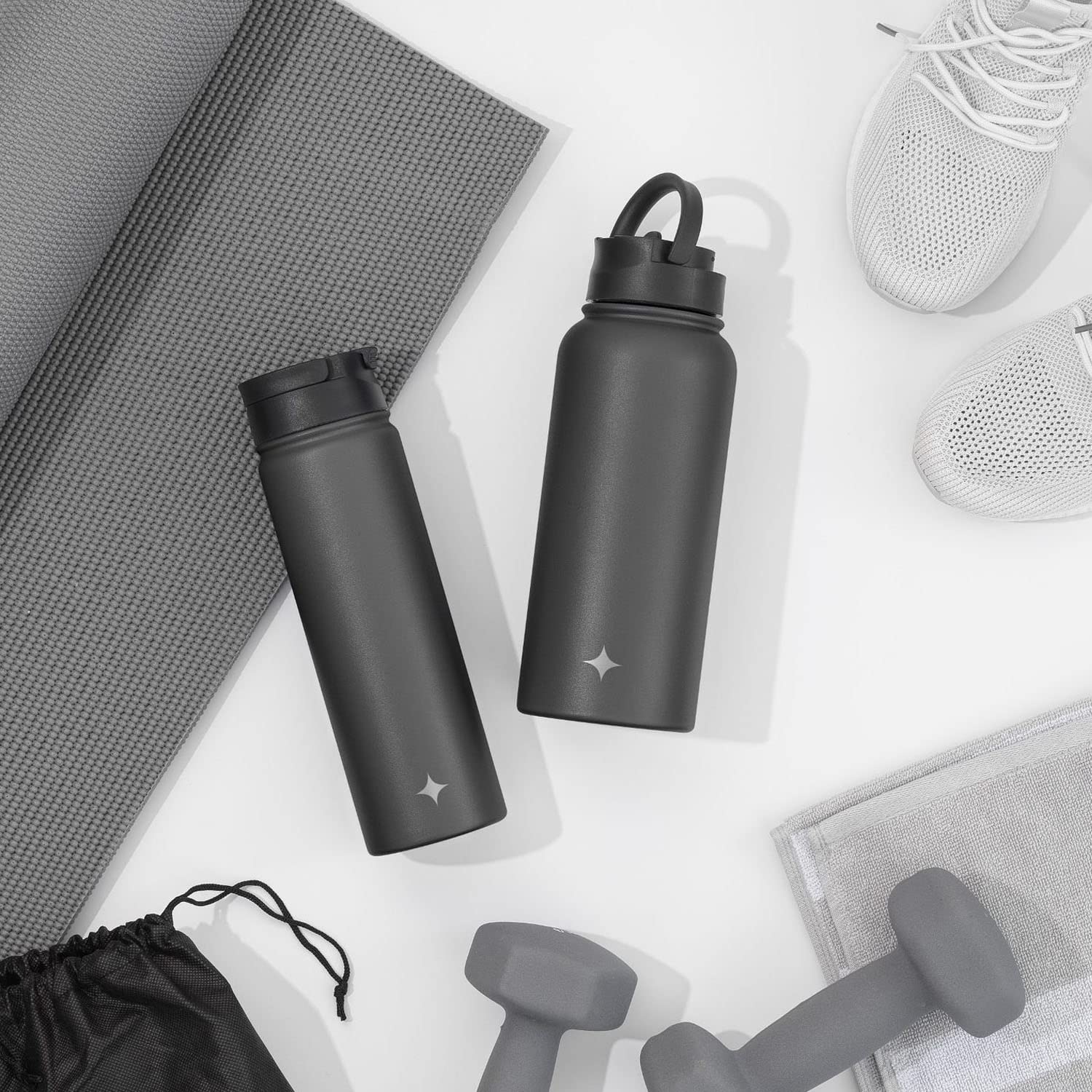 JoyJolt adjustable handle shown for comfortable carrying.