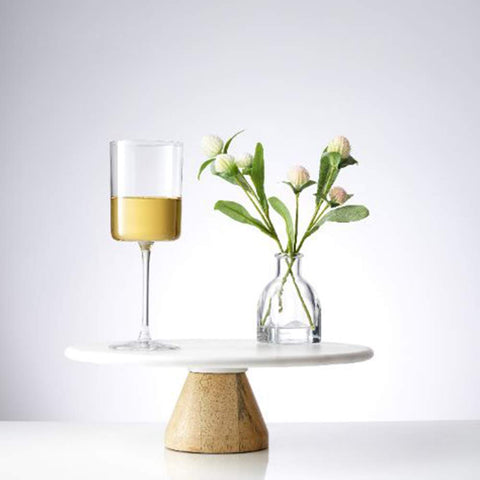 JoyJolt Claire wine pour action emphasizes controlled, mess-free serving.