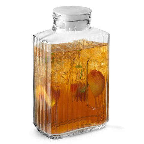 JoyJolt gift-ready glass pitcher, perfect for thoughtful entertaining gifts.