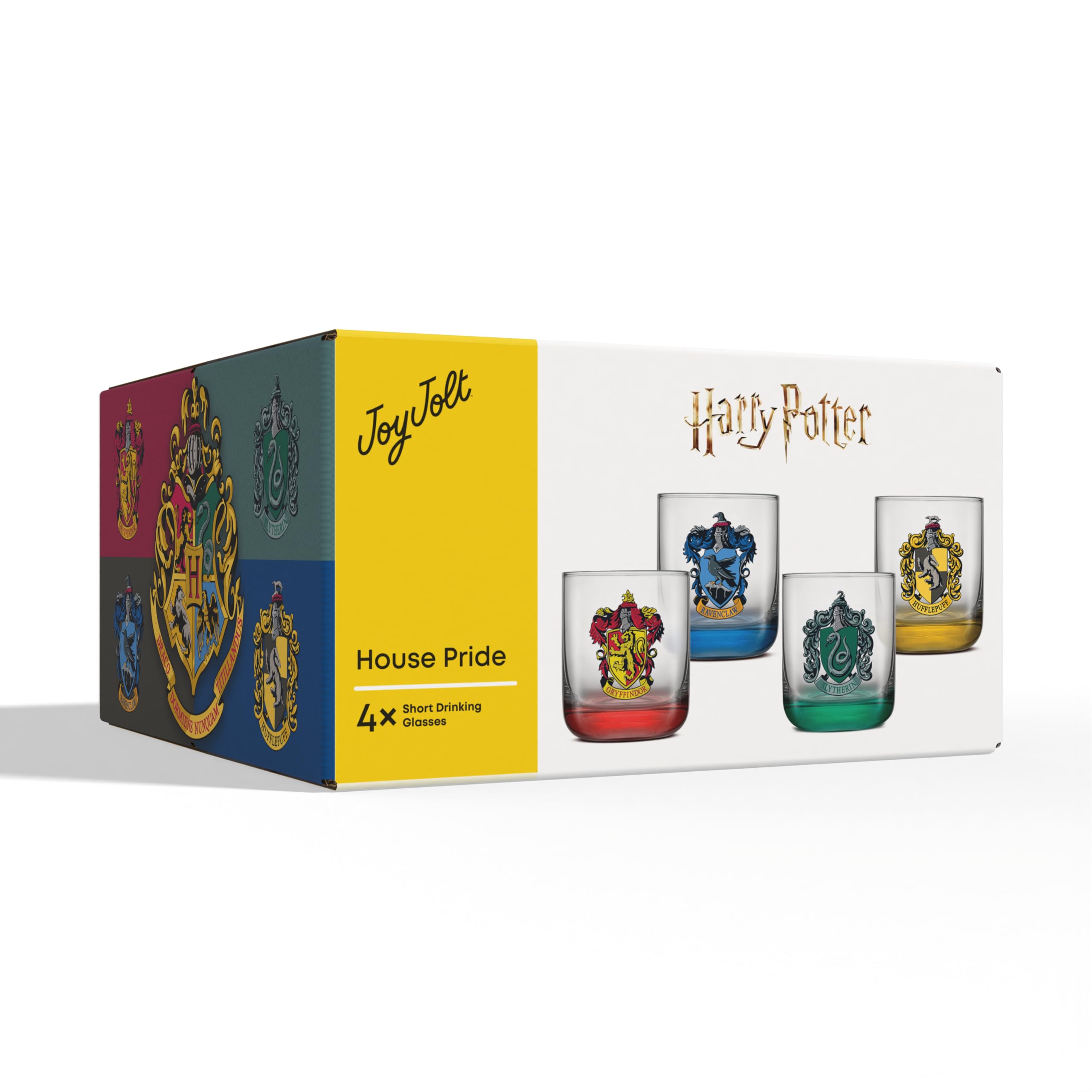 JoyJolt Harry Potter gift-ready glass set for fans