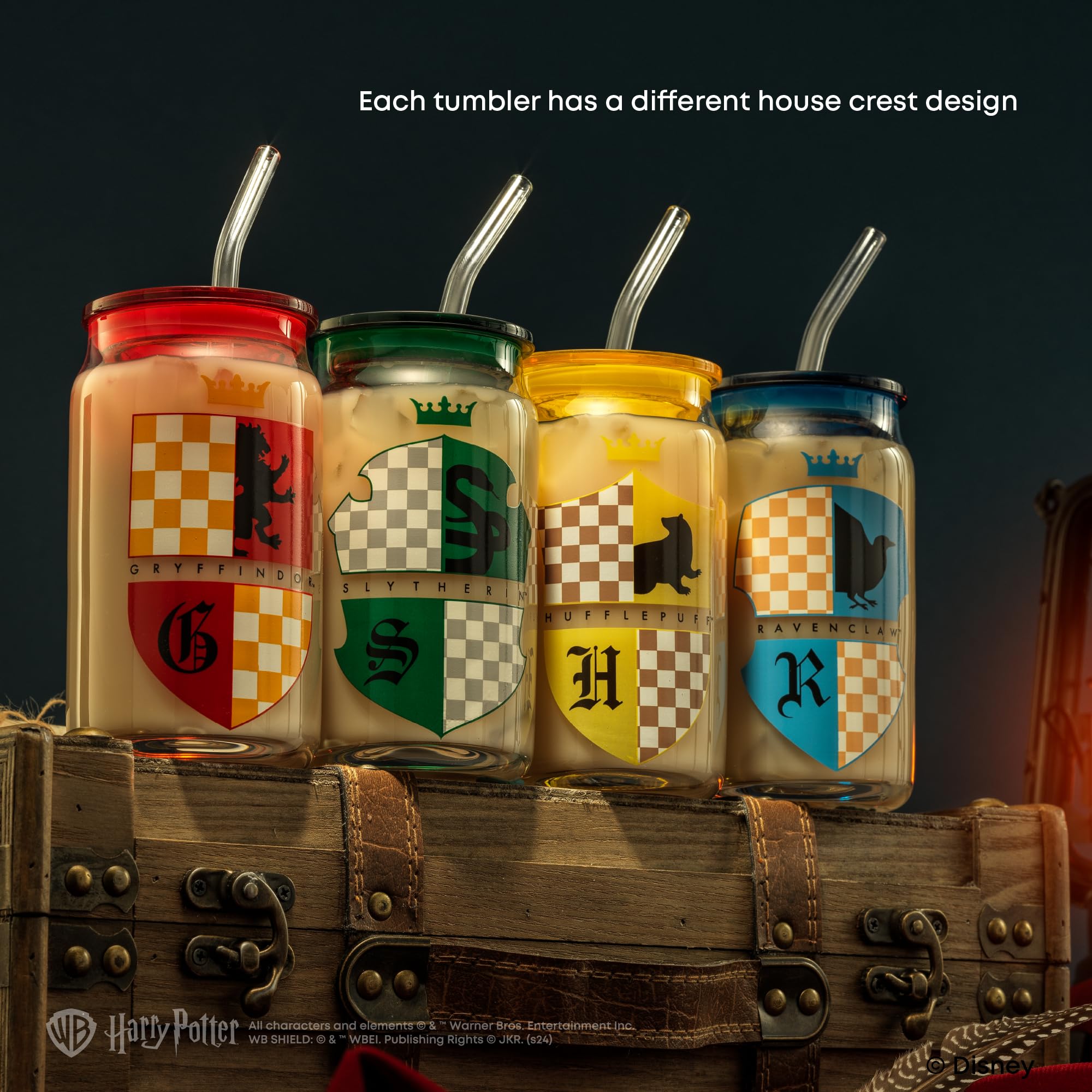 JoyJolt Hufflepuff tumbler preserves freshness for all-day enjoyment.