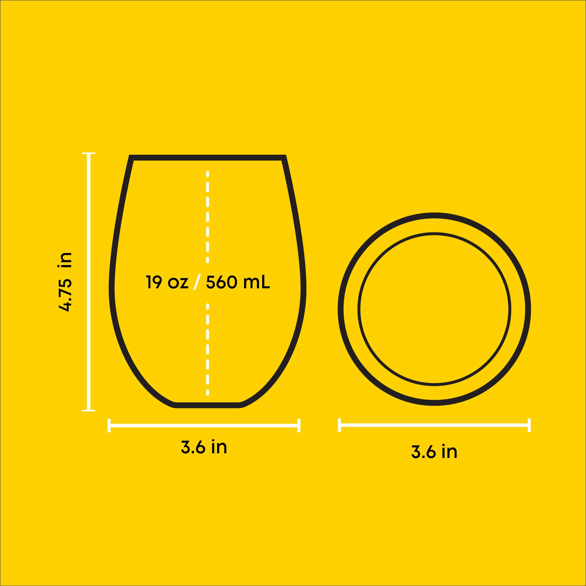 JoyJolt Spidey-Sense tumbler shown with dynamic gradient and comfortable grip