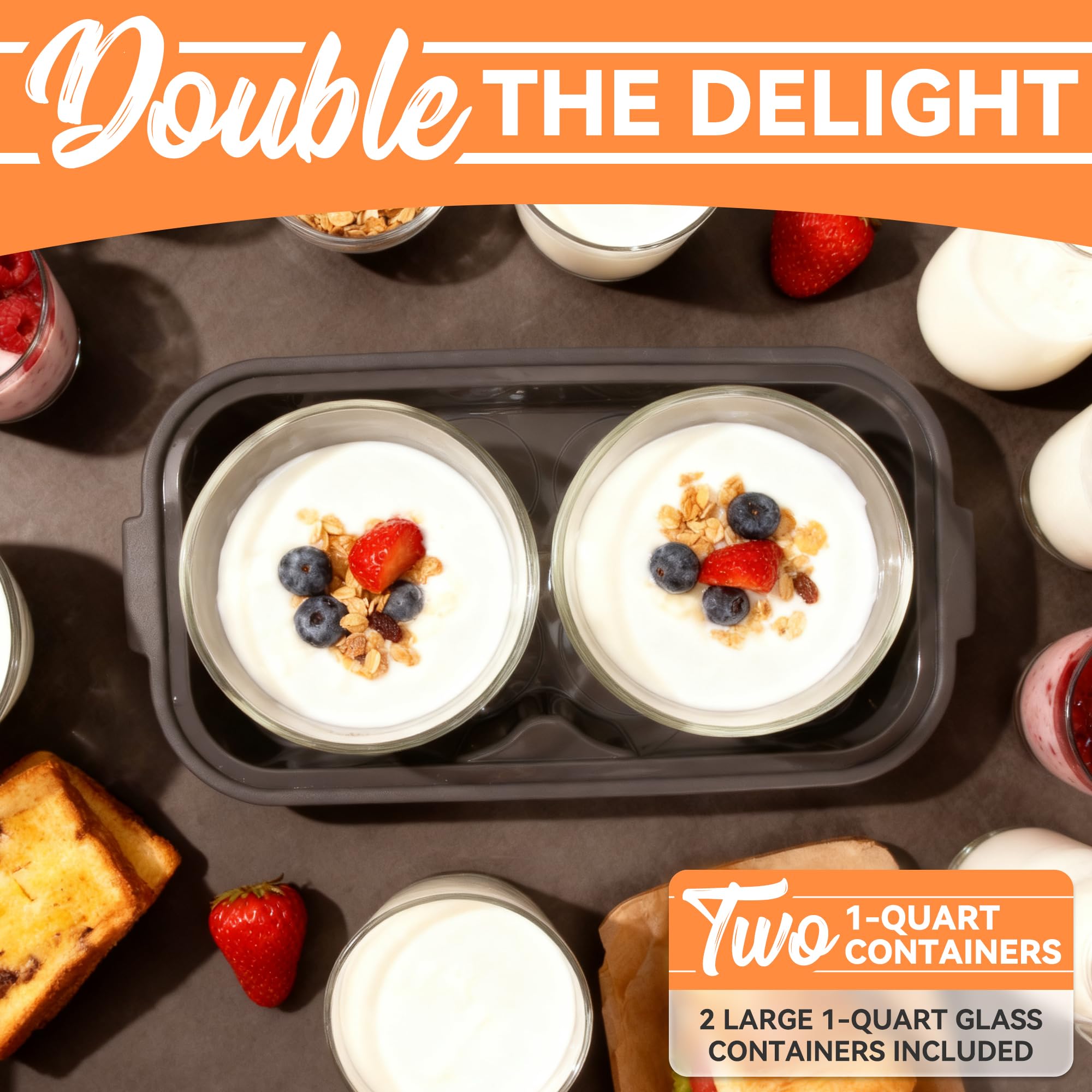 JoyMech Yogurt Maker control panel for easy fermentation timing
