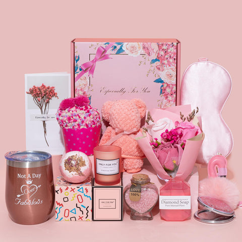 JOYOFUN rose gold tumbler pictured for beverages at the right temperature during celebrations