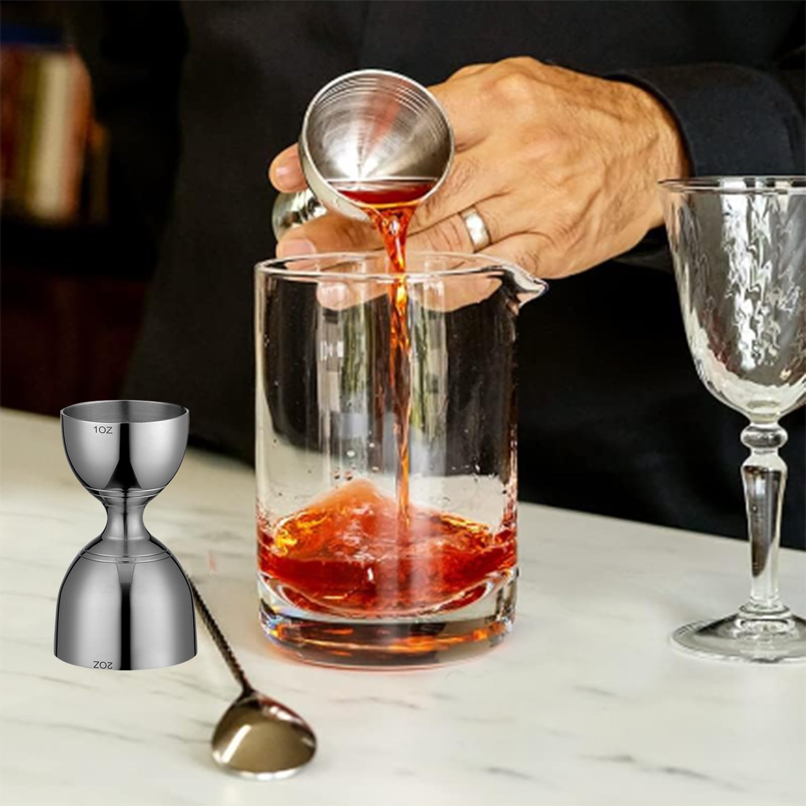 JOYONE Bell cocktail set packaged stylishly for gifting or home bars