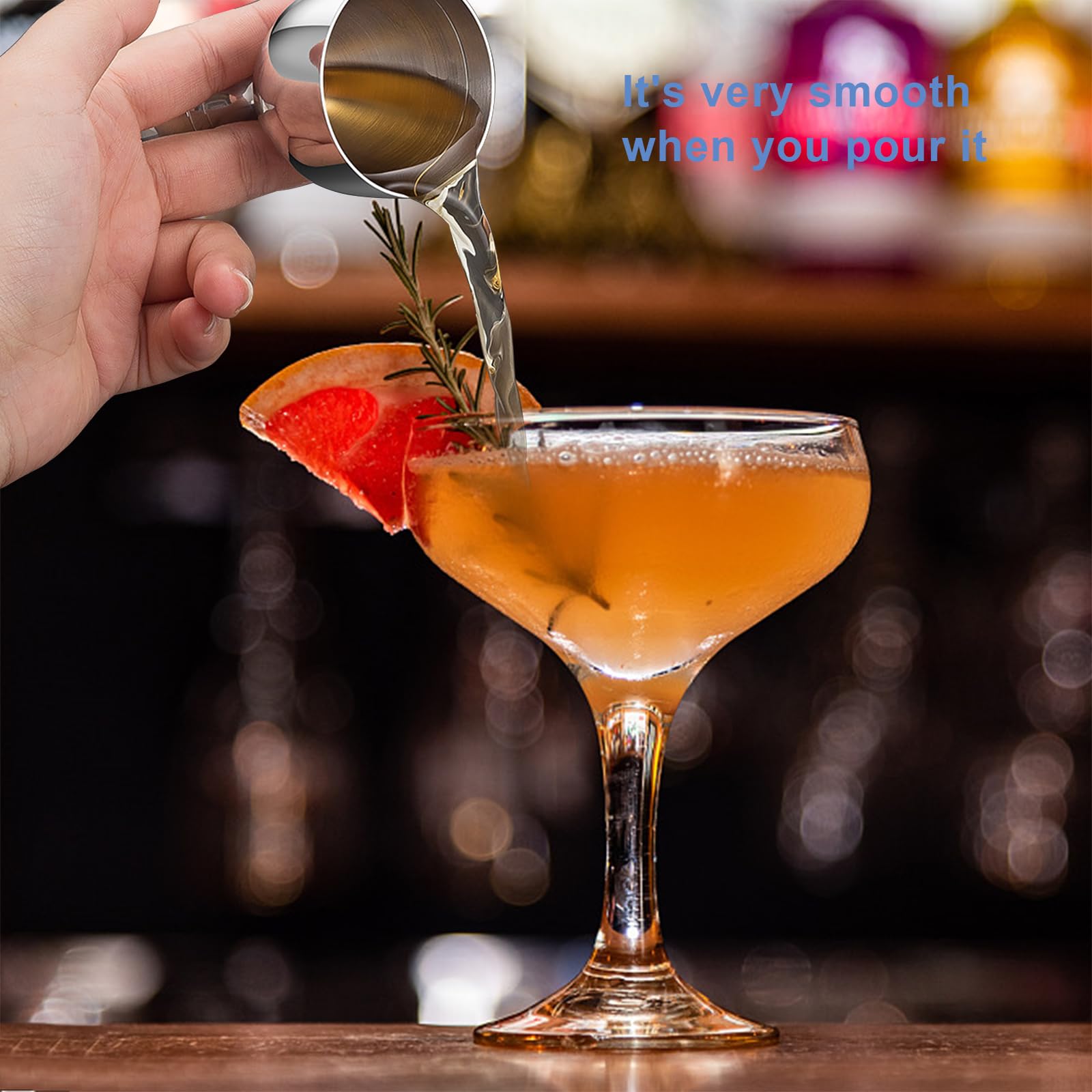 JOYONE Bell spoon texture adds elegance and control in drinks