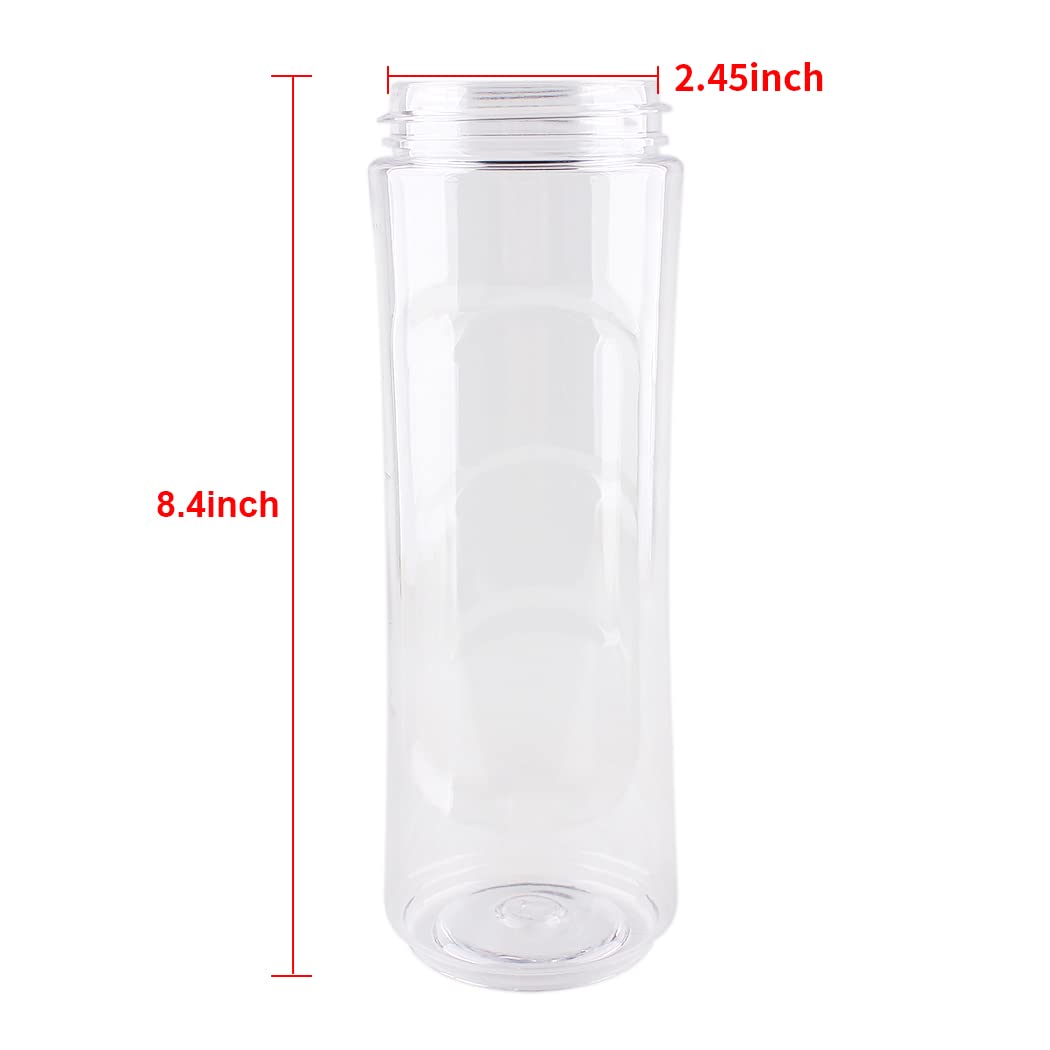 Joyparts reusable plastic bottle lightweight and fits most car cup holders.