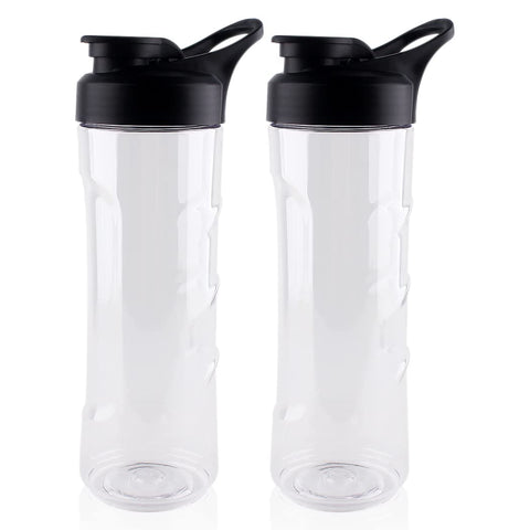 Joyparts two-pack to-go cups compatible with Oster for easy replacements.
