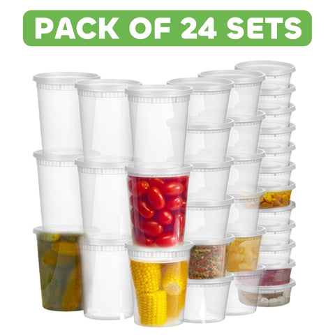 JoyServe one-size lids fit all containers for simple organization