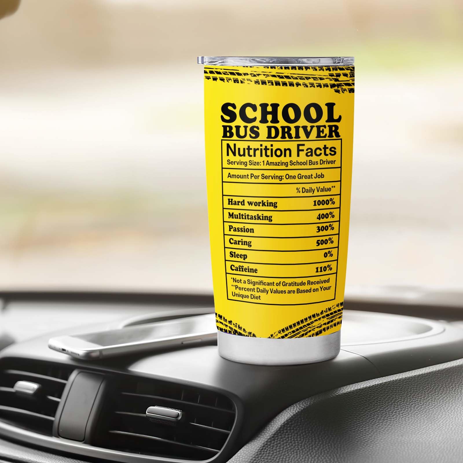 Joytumbler leakproof clear lid shows secure spill prevention during commutes