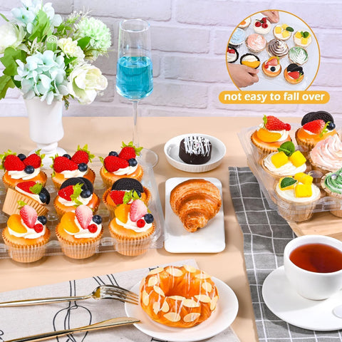 JPPSUJJ includes 240 cupcake liners for easy prep