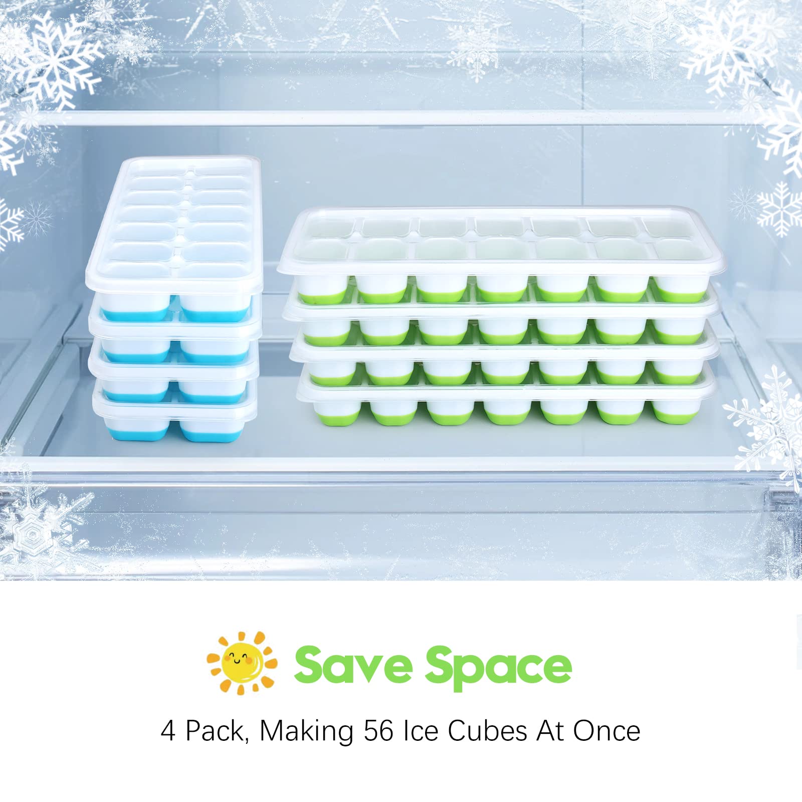 Jrisbo BPA free materials for safe ice making