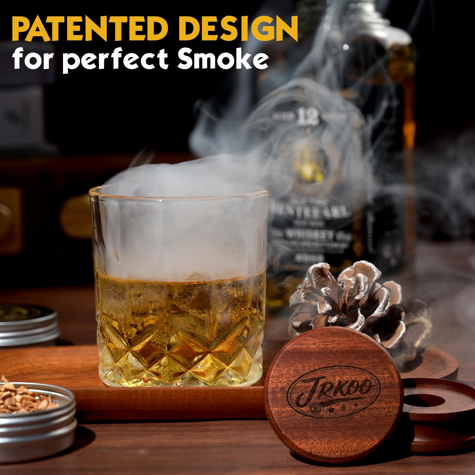 JRKOO ice ball molds create premium chilling for cocktails.