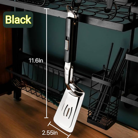 Jrsoul He tongs 11-6inch with comfortable non-slip handle grip.