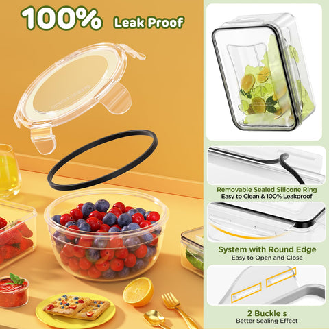 JSCARES sauce cups set for compact portions of sauces and dips.