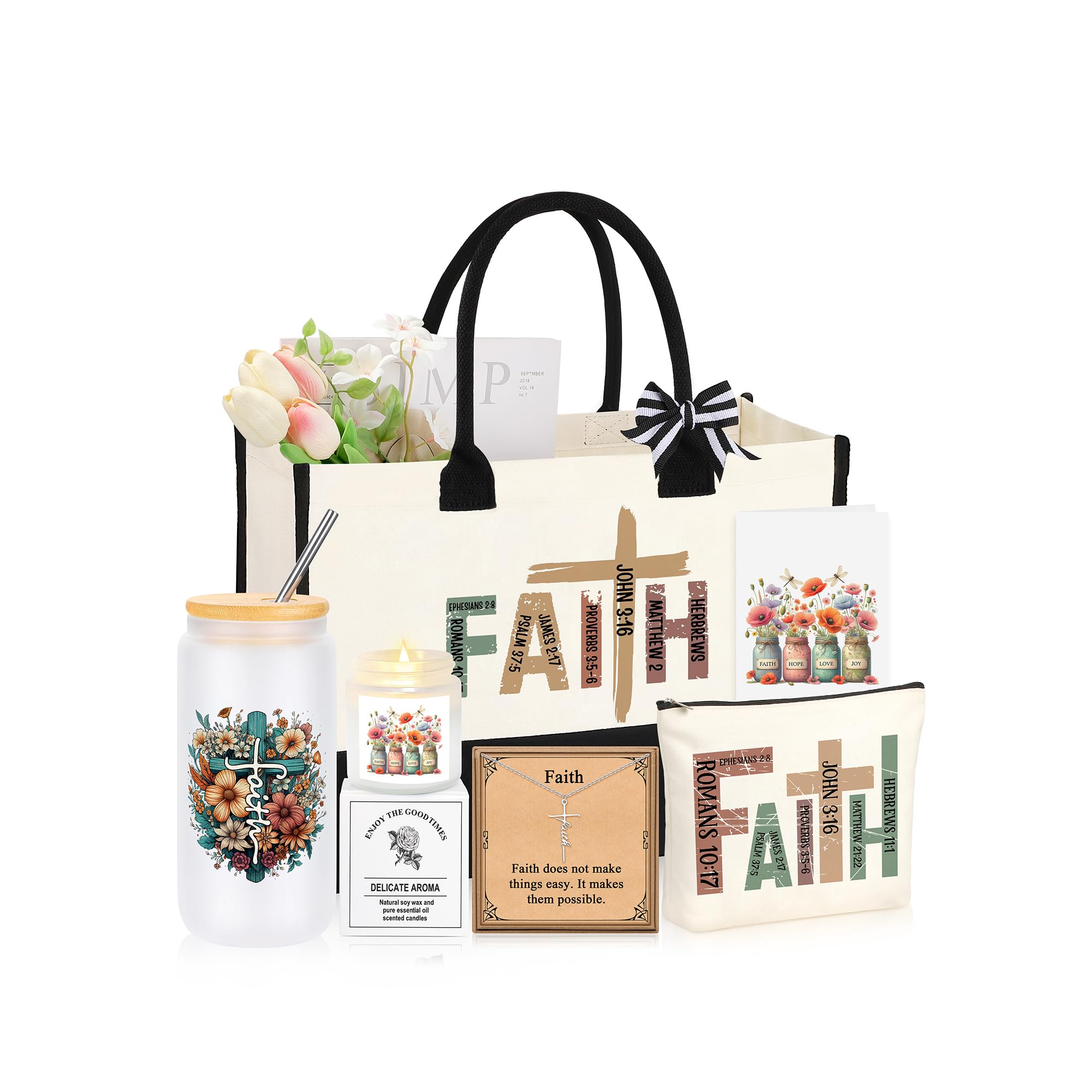 JSENGIFT Christian tote bag for everyday faith-inspired style and practicality.
