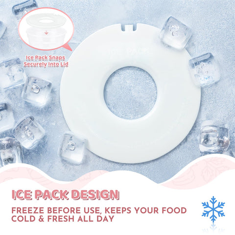 JSLOVE dressing cup keeps sauces separate and handy on the go.