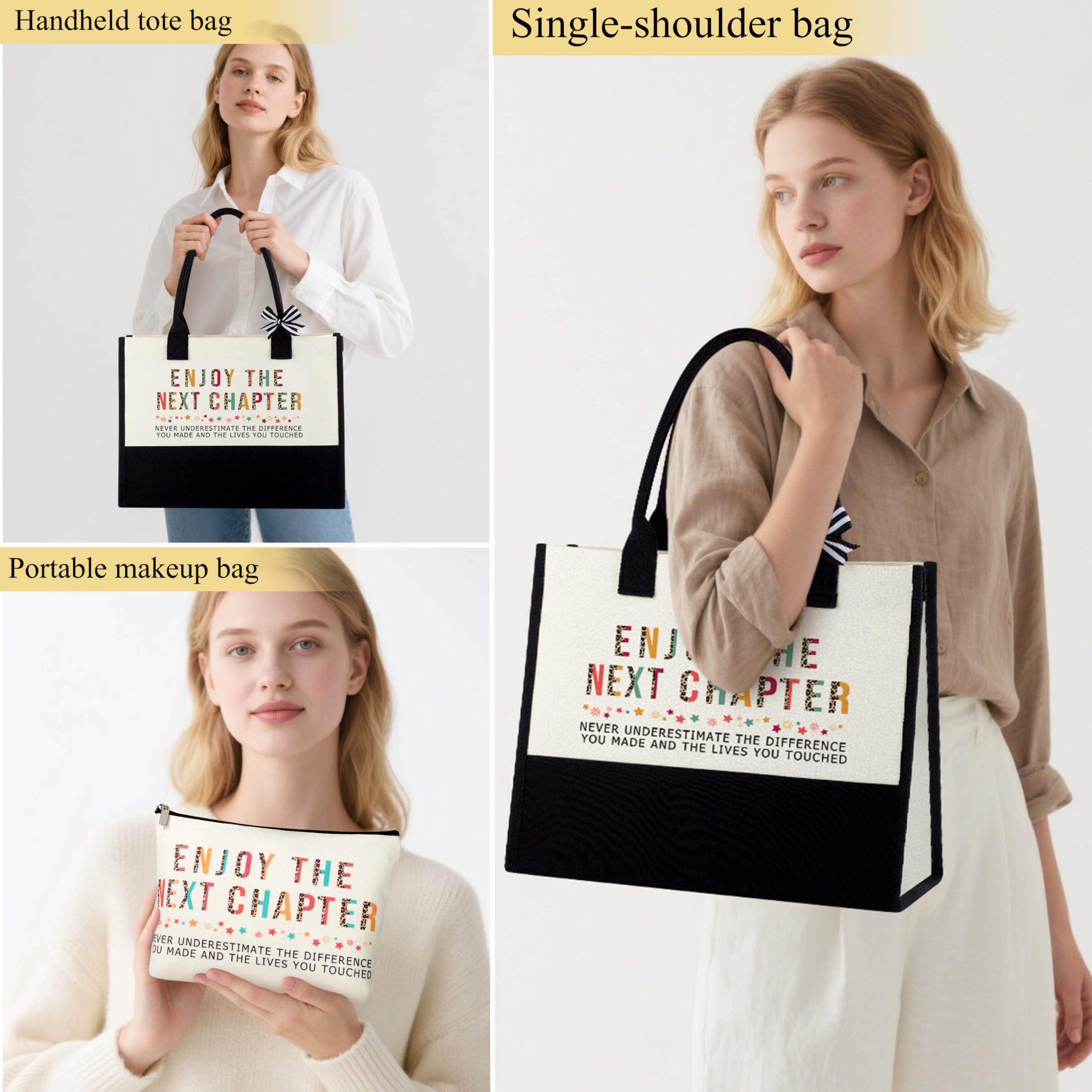 JSTUMB cotton tote bag, durable everyday carry for work.