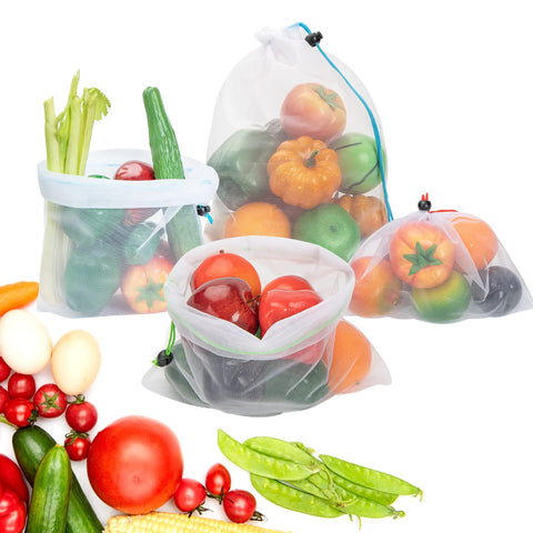 JSVSLTD color-coded drawstrings help distinguish bag sizes.