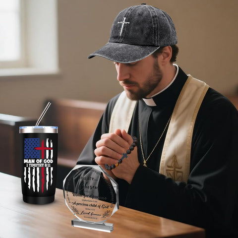 JTAMOHI cap with embroidered cross adds subtle faith to daily wear
