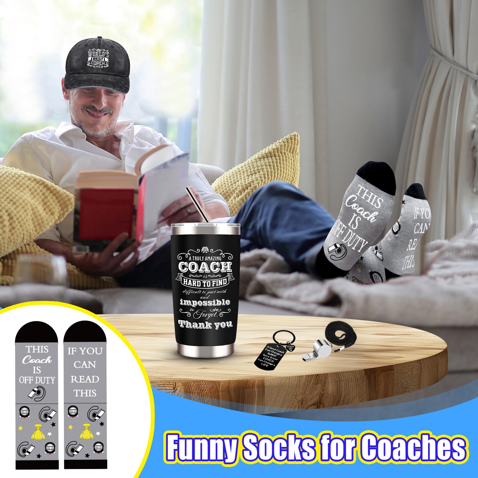 JTAMOHI greeting card with best wishes for coach appreciation
