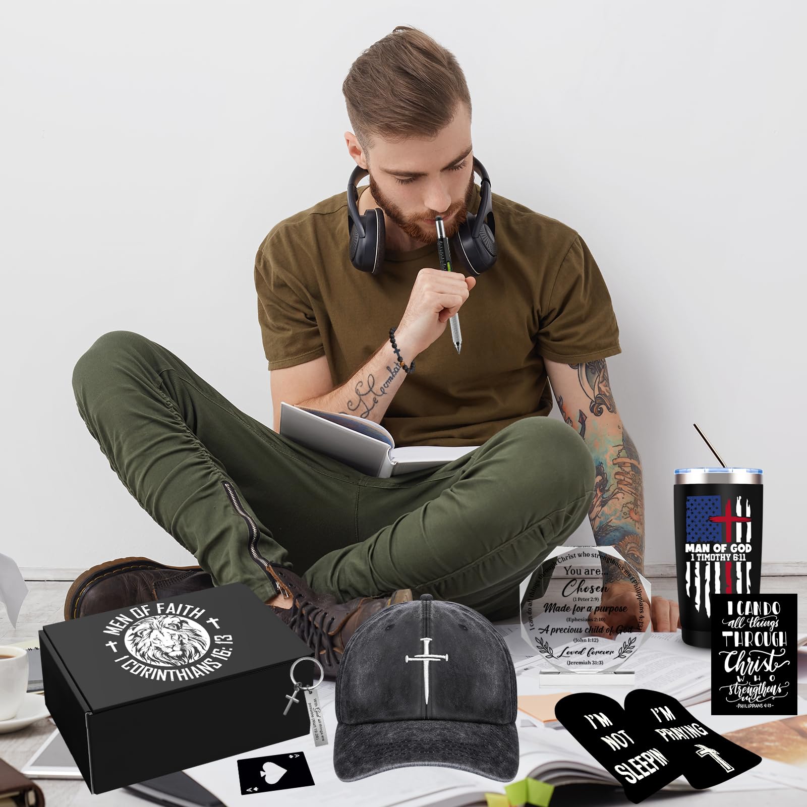 JTAMOHI multifunctional pen includes stylus and tools