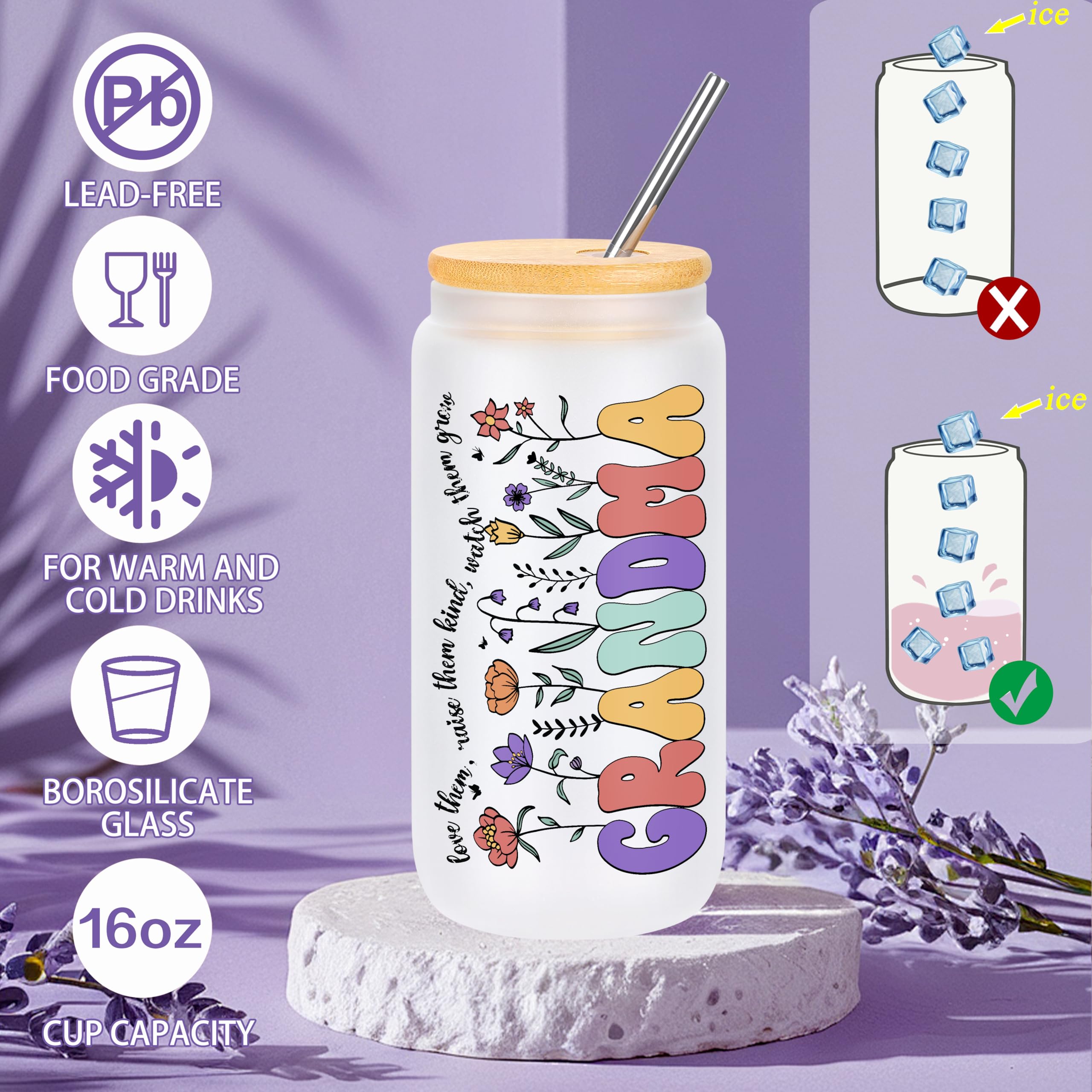 JTENGTOP lavender candle creates a relaxing mood in any room