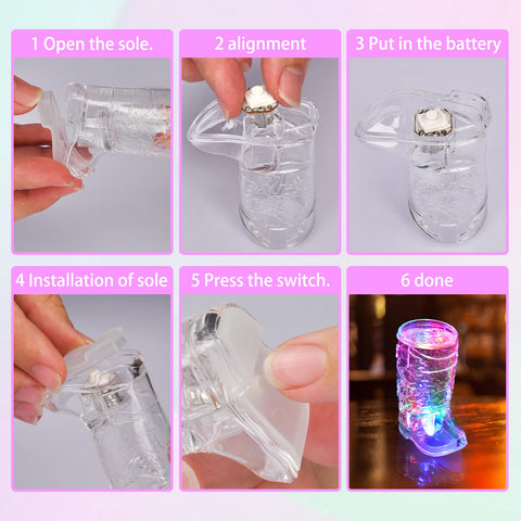 JTWKING vibrant color LED glow creates ambience for dim celebrations