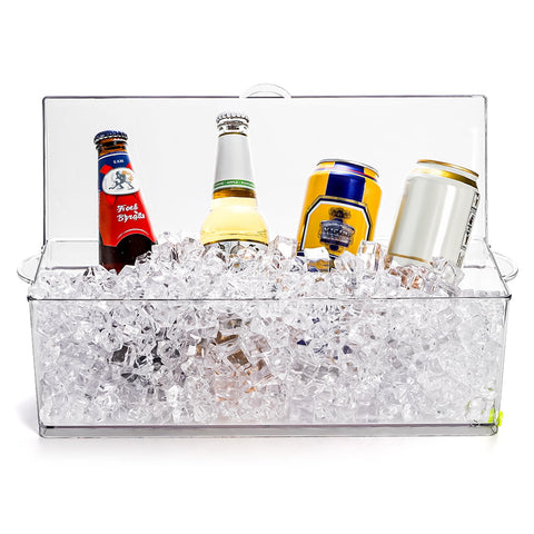 Jucoan BPA-free plastic condiment caddy designed for safe reuse.