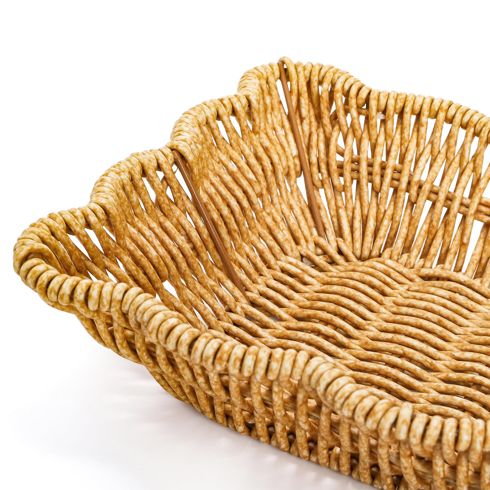 Jucoan small rectangular basket perfect for snacks and condiments.